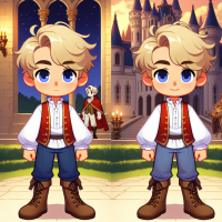 Can you show me prince adam in human form?