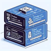 🧠 Graphe ou schéma à 4 blocs : Problem – Legacy C code is unsafe & hard to maintain Need – Migration to Rust is essential but time-consuming Solution – AI chatbot for C → Rust conversion Impact – Safer code, faster migration, reduced dependency Souhaites-tu que je te génère aussi un schéma visuel pour ça ?