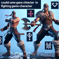 Make me a norwegian tekken character