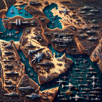 une carte du moyen orient qui reseemble a deploiement massif armes