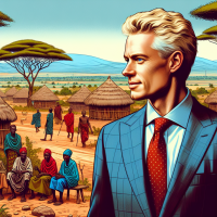 Donald trump's in rural village Africa, Tanzania mlali kongwa Dodoma 