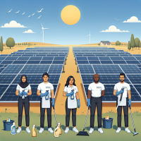 Pure-Shine Services provide your  Solar Cleaning services  