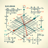 make a picture simplifying the euclidean distance metric calculation