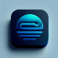 Create a gradient vector-style icon based on the provided reference image. Apply a smooth linear gradient fill using the following hex codes: [#1E54B0 → #22B1C3] (replace with chosen brand colors). Ensure the icon has sharp, clean edges, smooth gradient transitions, and a modern polished look, similar to high-quality app icons. Add subtle highlights for depth but keep the style minimal and professional. The background must be transparent. Output as a crisp PNG with ultra-clear 8K clarity, refined for UI and branding use.